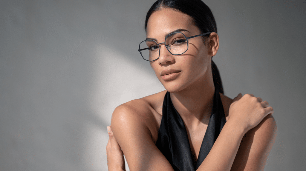 Person Wearing Blackfin Eyewear