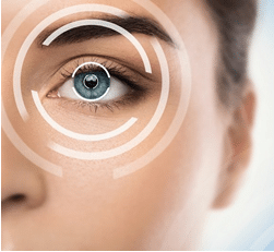 Image demonstrating increased vision after a LASIK procedure